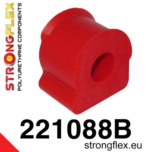 221088B: Front anti roll bar bush 15mm Red