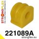221089A: Front anti roll bar bush SPORT Custom Yellow