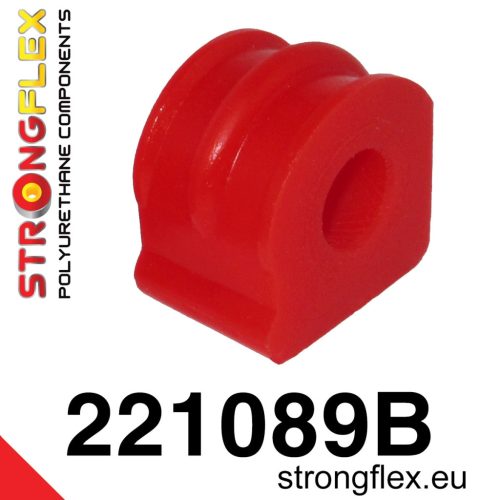 221089B: Front anti roll bar bush 19mm Red