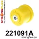 221091A: Rear beam bush 57mm SPORT Black