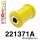 221371A: Rear wishbone inner bush SPORT Yellow