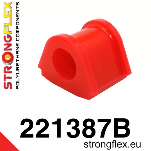 221387B: Rear anti roll bar mount inner bush 25mm Red