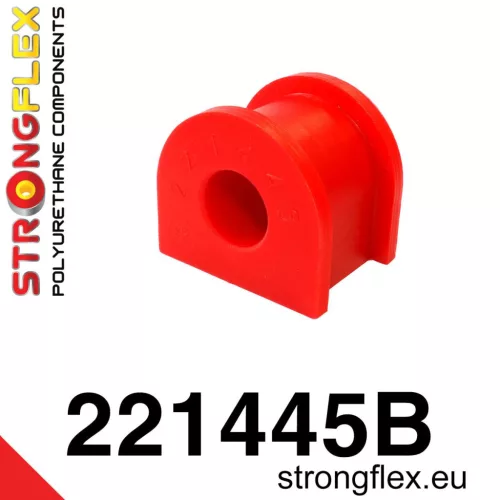 221445B: Rear anti roll bar bush 15mm Red