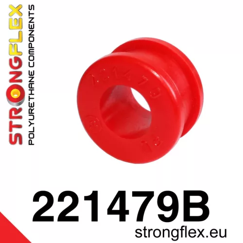 221479B: Front anti roll bar eye bolt bush 21mm Red