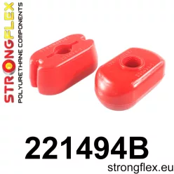 221494B: Gearbox mount dog bone Red