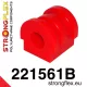 221561B: Front anti roll bar bush 17mm Red