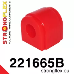 221665B: Front anti roll bar bush 19,5mm Red