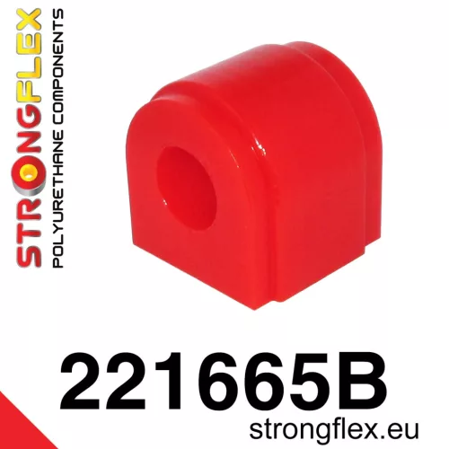 221665B: Front anti roll bar bush Custom Red