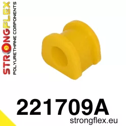 221709A: Rear anti roll bar outer bush SPORT 18,5mm Black