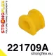 221709A: Rear anti roll bar outer bush SPORT 18,5mm Black