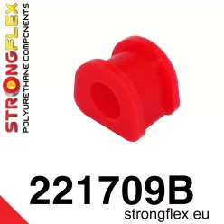 221709B: Rear anti roll bar outer bush 18,5mm Red