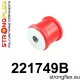 221749B: Gearbox mount bush 38,5mm Red