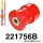 221756B: Rear lower arm rear bush Red