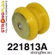 221813A: Rear beam mount bush 62mm SPORT Black