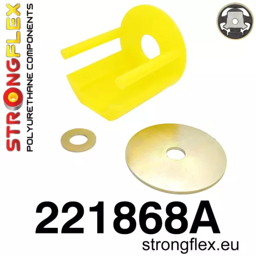 221868A: Lower engine mount insert SPORT Yellow