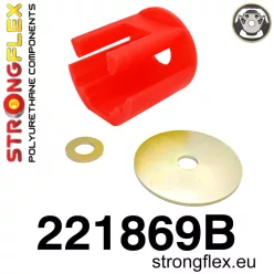 221869B: Lower engine mount insert Red