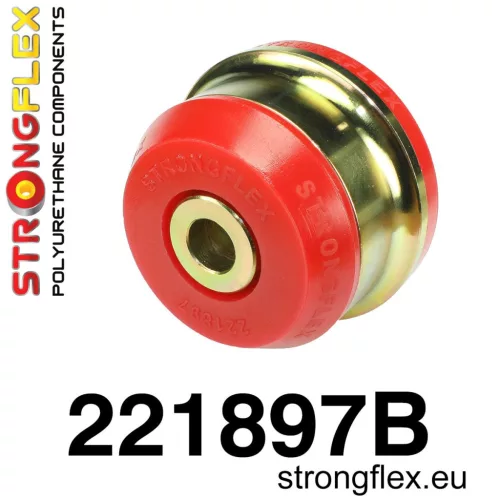 221897B: Front lower arm - rear bush 65mm Red