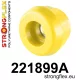 221899A: Front shock top mount bush SPORT Black