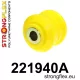 221940A: Rear tie bar to hub bush SPORT Black