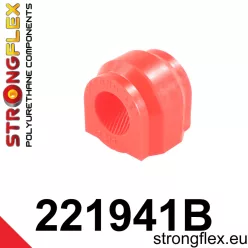 221941B: Front anti roll bar bush 21,5mm Red