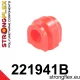 221941B: Front anti roll bar bush 21,5mm Red