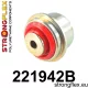 221942B: Trailing arm front bush Red