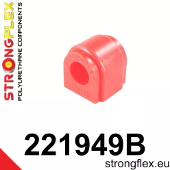 221949B: Rear stabilizer bush 18,5mm Red