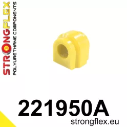 221950A: Front / rear stabilizer bush SPORT 18,5mm Black
