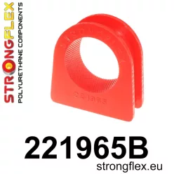 221965B: Steering rack mount bush Red