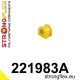 221983A: Rear anti roll bar bush SPORT 22mm Yellow