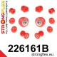 226161B: Front suspension bush kit 22mm 22mm Red