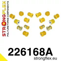 226168A: Rear suspension bush kit SPORT 18,5mm Yellow