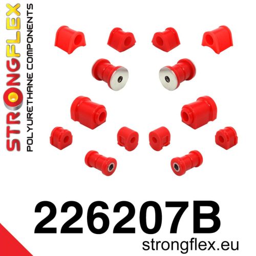 226207B: Front suspension and ream beam bush kit