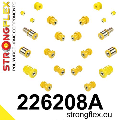 226208A: Rear suspension bush kit SPORT
