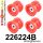 226224B: Front subframe bush kit