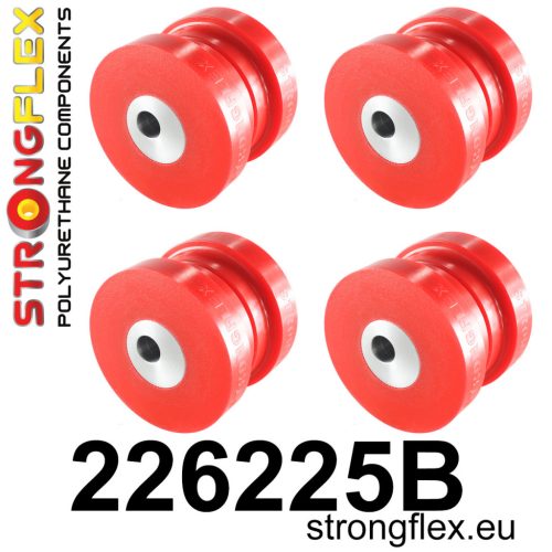 226225B: Rear subframe bush kit Red