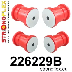 226229B: Rear subframe bush kit - after 29.05.2012 Black