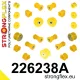 226238A: Full suspension bush kit SPORT 19mm 18,5mm 22mm 221707 - 52mm Black