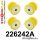 226242A: Rear subframe bush kit SPORT