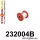 232004B: Rear lower wishbone bush – outside Red