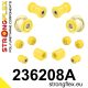 236208A: Front suspension bush kit SPORT