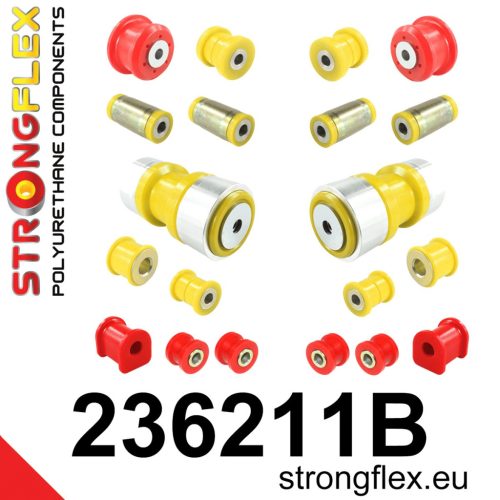 236211B: Rear suspension bush kit