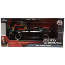 Jada 1:24 Fast & Furious 1995 Toyota Supra (Black)