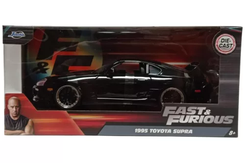 Jada 1:24 Fast & Furious 1995 Toyota Supra (Black)