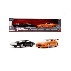   Jada 1:32 Fast & Furious Twin Pack – 1970 Dodge Charger & Toyota Supra