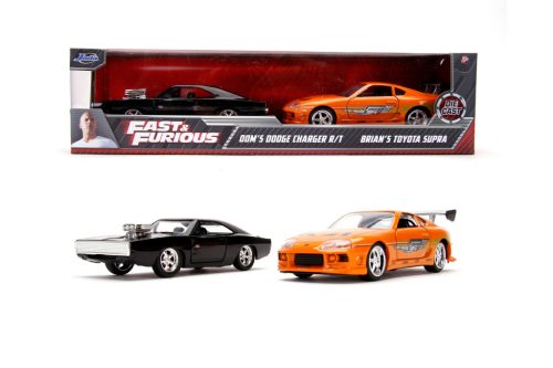 Jada 1:32 Fast & Furious Twin Pack – 1970 Dodge Charger & Toyota Supra
