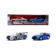 Jada 1:32 Fast & Furious Twin Pack – Nissan Skyline GT-R (BNR34) Silver & Blue