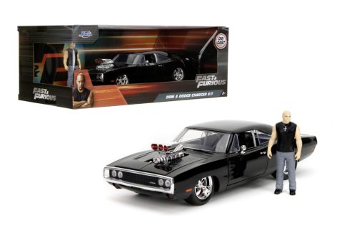 Jada 1:24 Dom's Dodge Charger R/T – Fast & Furious Die-Cast Car with Figure (253205006)