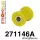 271146A: Front anti roll bar link bush SPORT Yellow