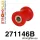 271146B: Front anti roll bar link bush Red